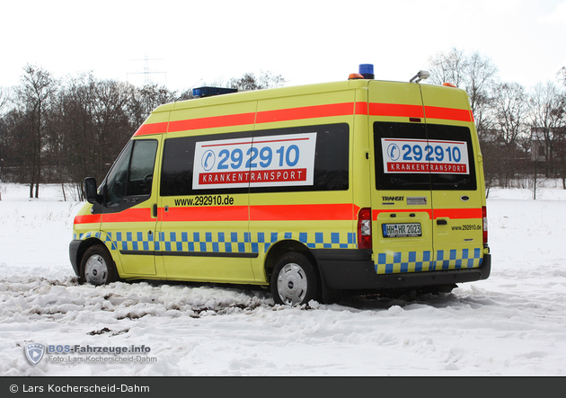 292910 Krankentransport Hamburg - KTW (HH-HR 2023)