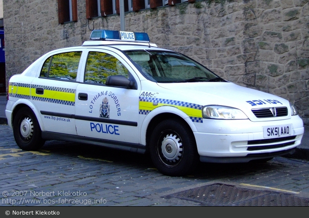 Lothian & Borders Police - Edinburgh - FuStW AM80