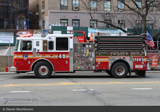 FDNY - Manhattan - Engine 040 - TLF