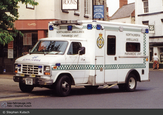 Brecon - Northumbria Ambulance Service - Ambulance (a.D.)