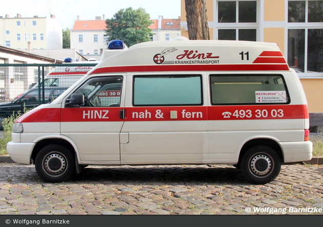 Krankentransport Hinz - KTW 11