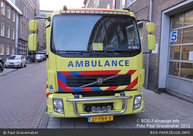 Amsterdam - Ambulance Amsterdam - MICU - 13-359