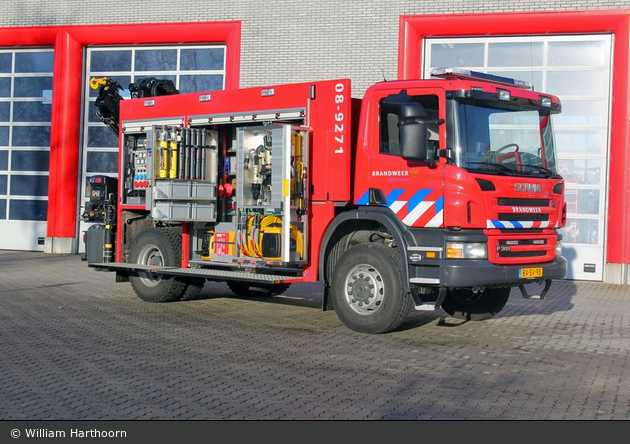 Nijmegen - Brandweer - RW-Kran - 08-9271