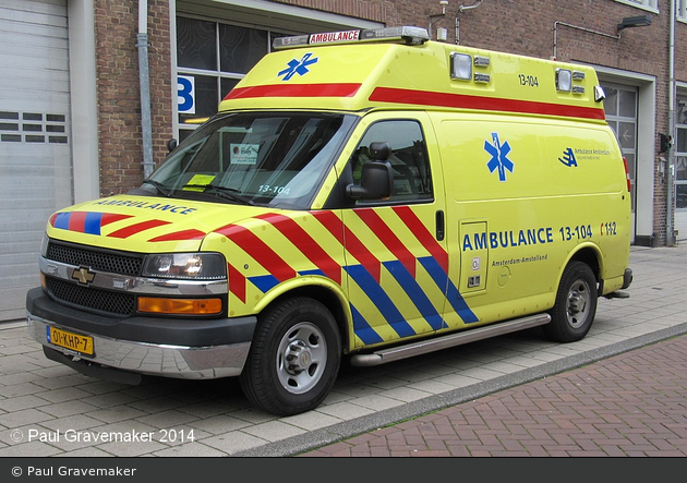 Amsterdam - Ambulance Amsterdam - RTW - 13-104