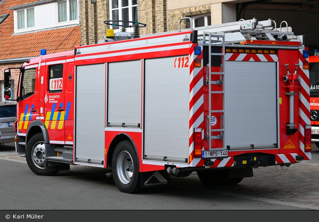 Oostduinkerke - Brandweer - HLF - A409