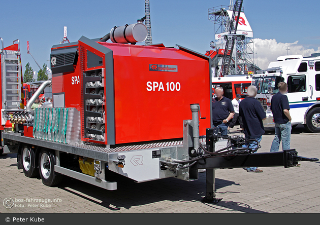 Rosenbauer - SPA 100 - Pumpenanhänger