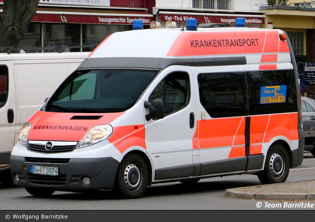Krankentransport Ambulanz Team Berlin - KTW (B-AT 5574)