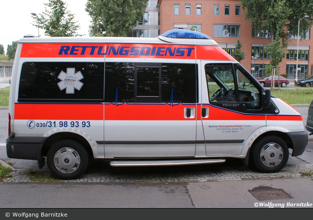 Krankentransport Berliner Rettungsdienst Team - BRT-08 KTW