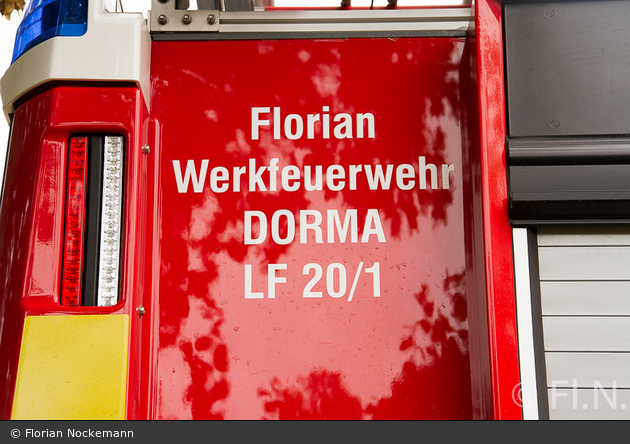 Florian Werkfeuerwehr Dorma LF20 01