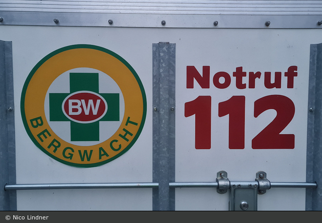 Bergwacht Schwarzwald Anhänger-Logistik