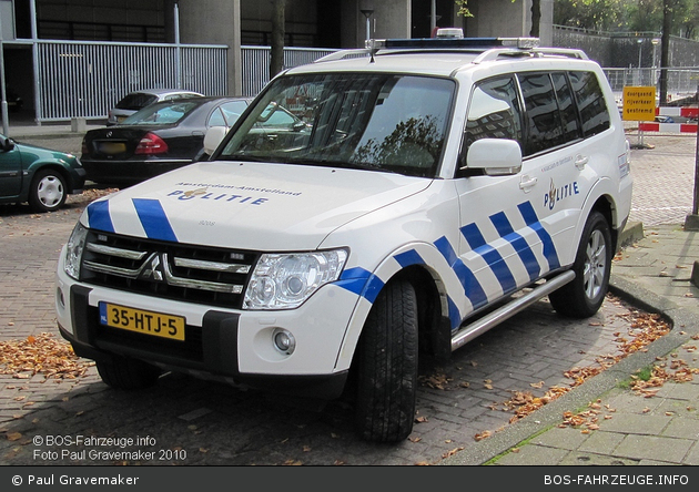 Amsterdam - Politie - Unit Bereden Politie - PftraKw - 9208 (alt) (a.D.)