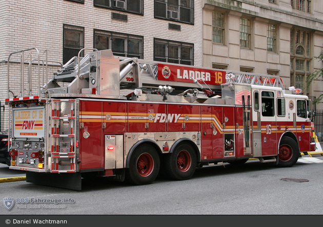 FDNY - Manhattan - Ladder 016 - DL