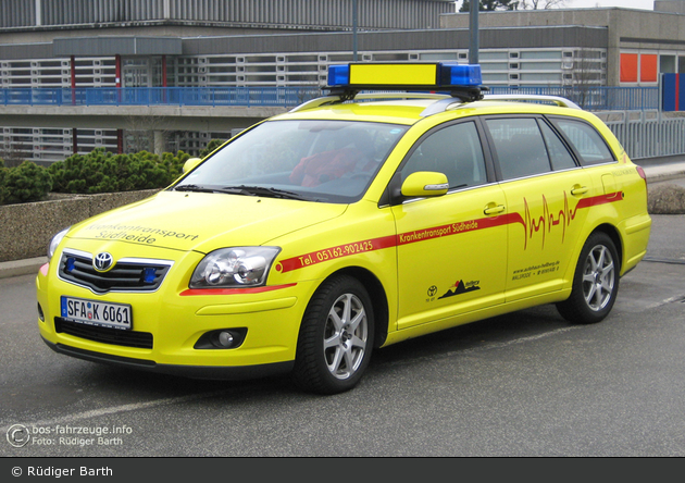 Krankentransport Südheide - PKW (SFA-K 6061)