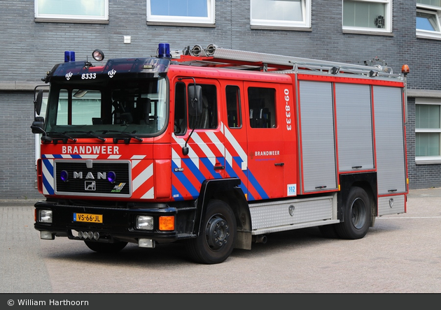 Vianen - Brandweer - HLF - 09-8533