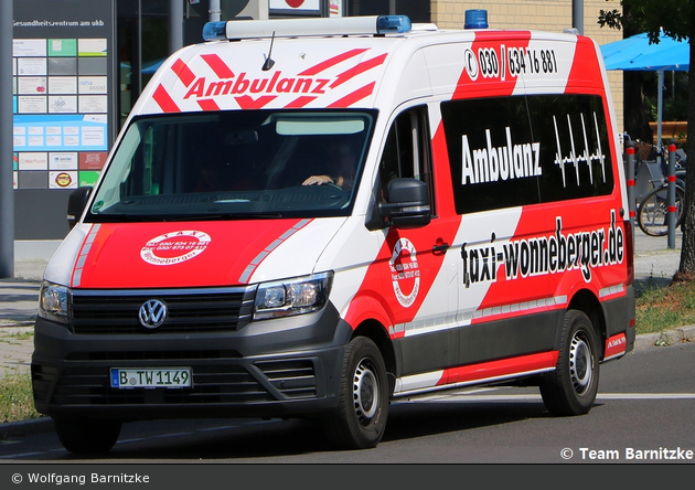 Krankentransport Taxi-Wonneberger - KTW (B-TW 1149)
