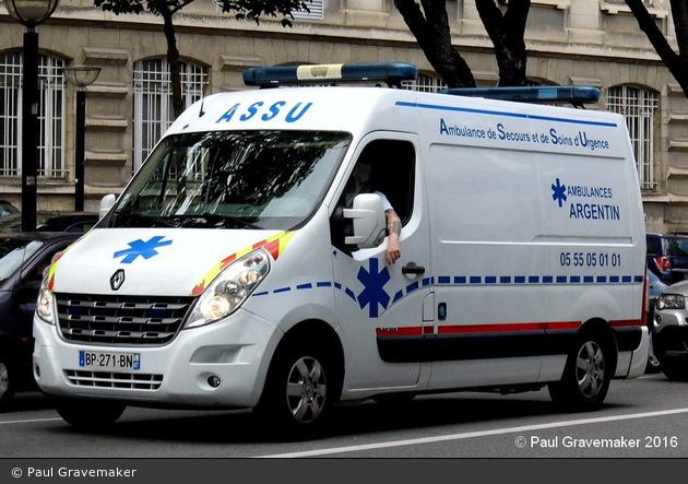 Isle - Ambulances Argentin - ASSU - RTW