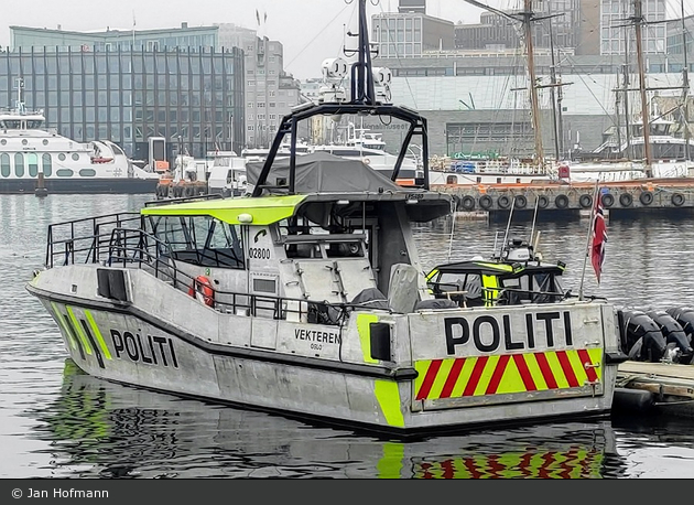 Oslo - Politi - Küstenstreifenboot VEKTEREN
