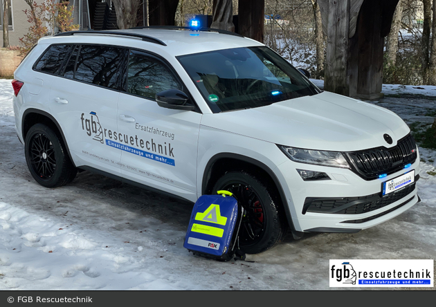 Skoda Karoq RS 2.0 BiTDI – FGB-Rescuetechnik - Mietwagen