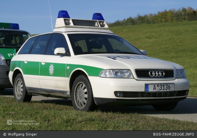 A-3136 - Audi A4 Avant - FuStW - Kempten