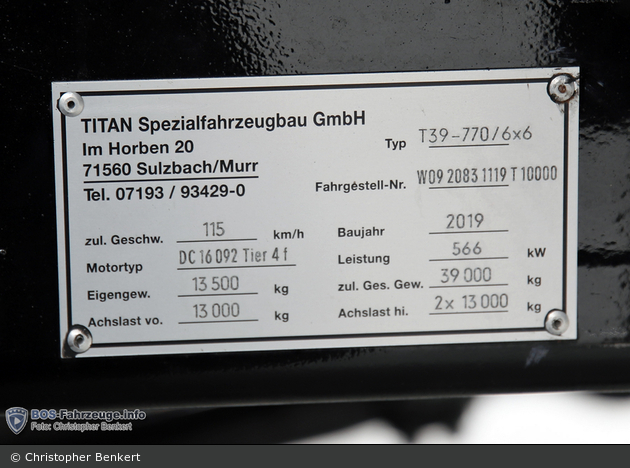 Titan T39-770/6x6 - Emergency One - FLF 80/125-15-250P (E1 Manticore)