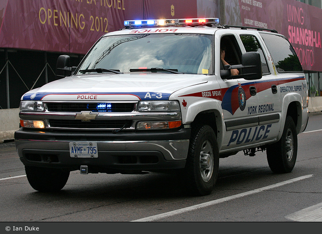 York Region - Police - A3 - Operational Support Vehicle