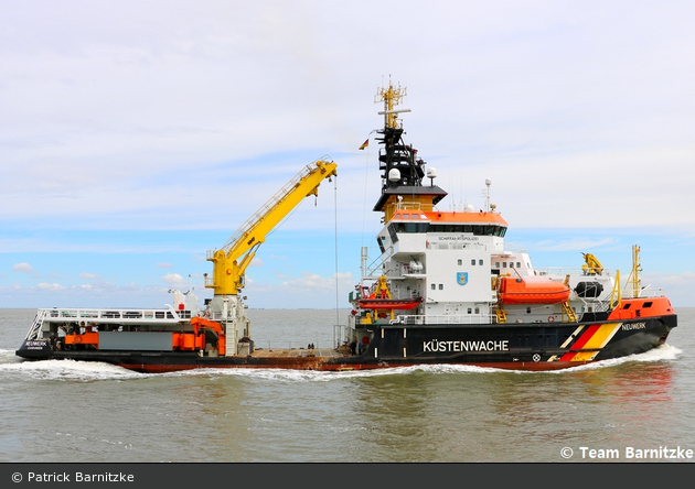 WSA Cuxhaven - Gewässerschutzschiff - Neuwerk