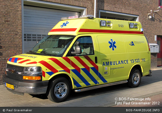 Amsterdam - Ambulance Amsterdam - RTW - 13-123