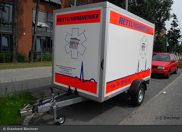 KTP Berliner Rettungsdienst Team - BRT Geräteanhänger