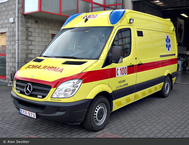La Calamine - Service Régional d'Incendie - RTW (a.D.)
