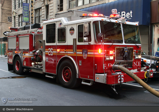 FDNY - Manhattan - Engine 026 - TLF