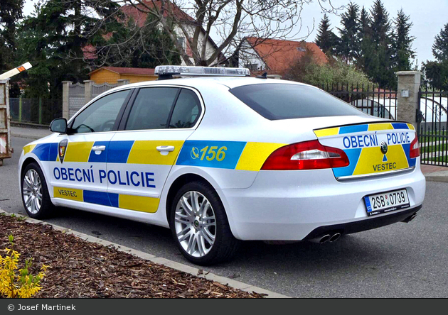Vestec - Obecní Policie - Radarwagen (a.D.)