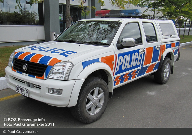 Christchurch City - New Zealand Police - FuStW