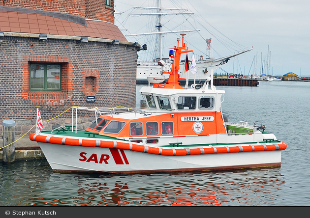 Seenotrettungsboot Hertha Jeep