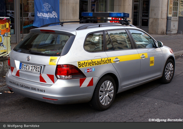 Berlin - Berliner Verkehrsbetriebe - Betriebsaufsicht (B-EV 1781)