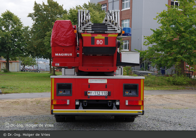 Kiel-Holtenau - Feuerwehr - DLK (Florian Kiel 80/32-01)