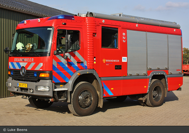 Utrechtse Heuvelrug - Brandweer - HLF - 49-822 (a.D.)
