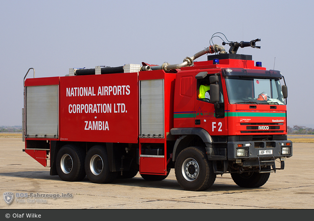 Lusaka - National Airports Corporation - Crash Tender - F2