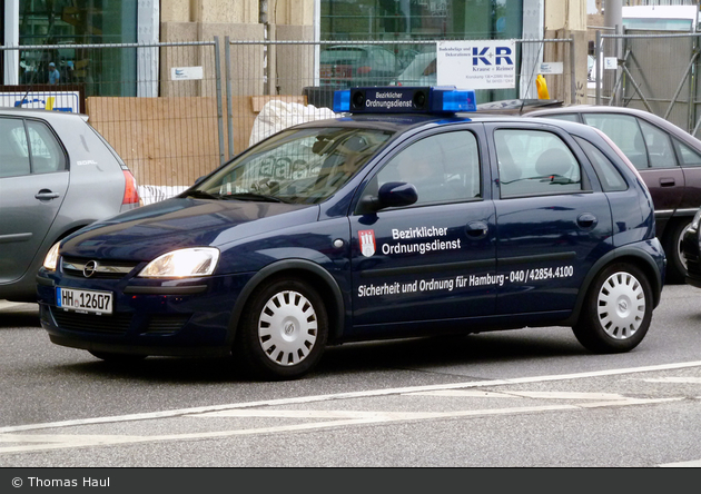 Hamburg-Mitte - Bezirklicher Ordnungsdienst - PKW