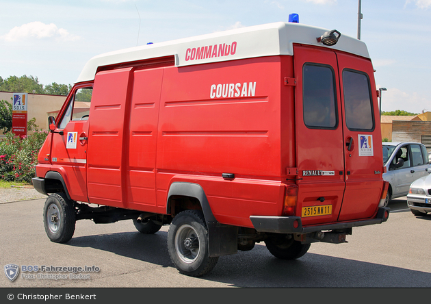 Coursan - SDIS 11 - GW-Waldbrand - Commando Coursan