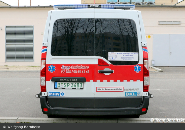 Krankentransport Spree Ambulance - KTW (B-SP 3483)