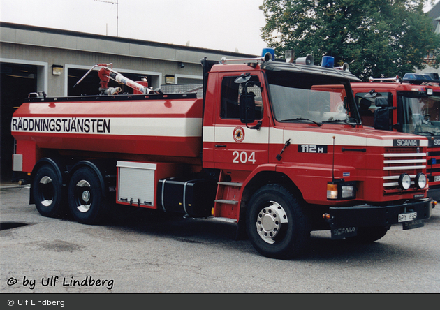 Sandviken - Gästrike Räddningstjänst - Tankbil - 45 204 (a.D.)