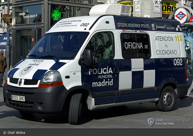Madrid - Policía Municipal - Mobile Wache - 092