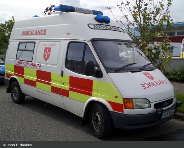 Tubbercurry - Order of Malta Ambulance Corps - Ambulance