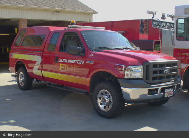 Burlington - FD - Chief Car 316