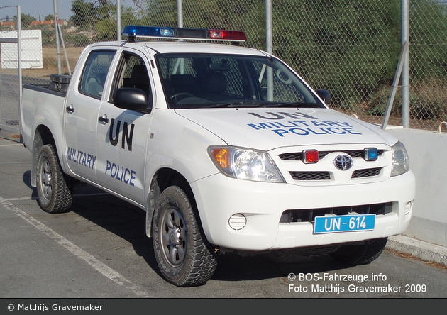 Nicosia - UN Military Police - FuStW