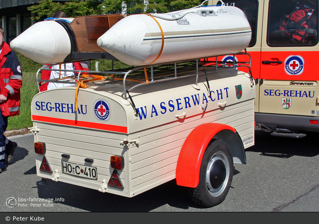 Wasserwacht Rehau - Bootsanhänger