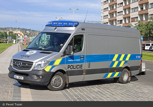 Praha - Policie - 4AJ 9631 - Entschärferfahrzeug