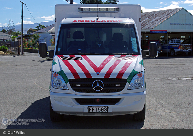 Masterton - Wellington Free Ambulance - RTW - 400 (a.D.)