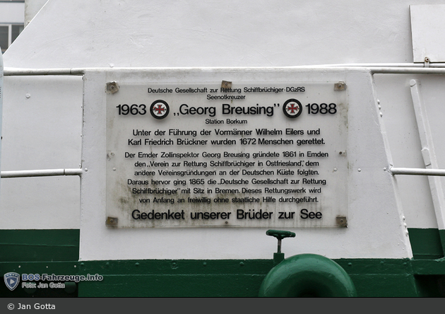 Seenotkreuzer GEORG BREUSING (a.D.)