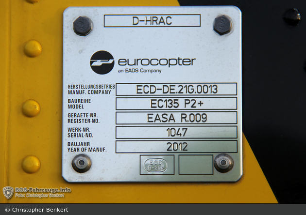 D-HRAC (c/n: 1047)